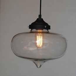 Bubble Design Pendant 1 -valaisin läpinäkyvällä varjostimella
