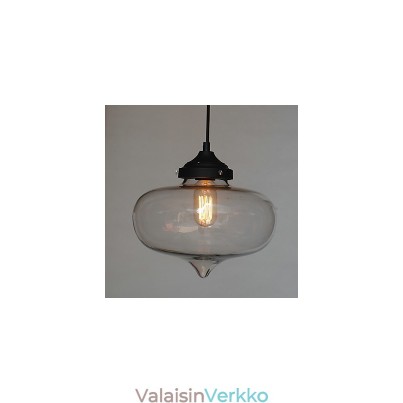 Bubble Design Pendant 1 -valaisin läpinäkyvällä varjostimella