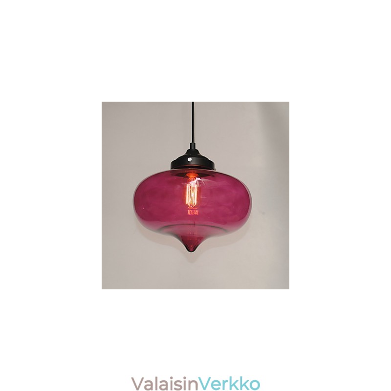 Bubble Design Pendant 1 -valaisin läpinäkyvällä varjostimella