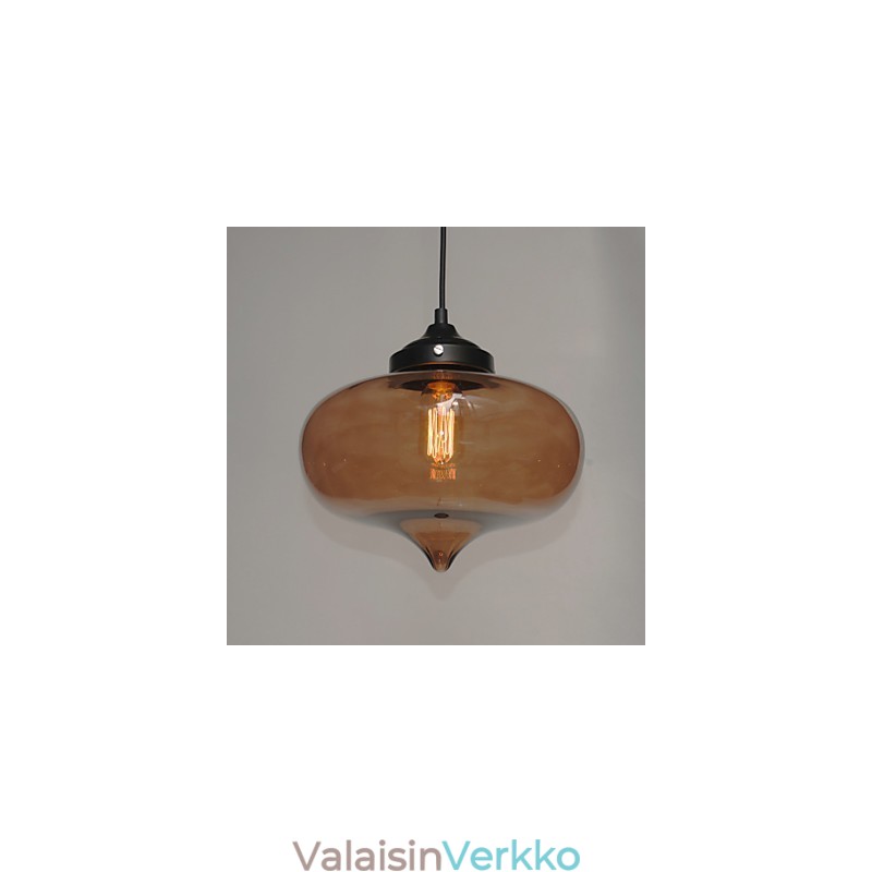 Bubble Design Pendant 1 -valaisin läpinäkyvällä varjostimella