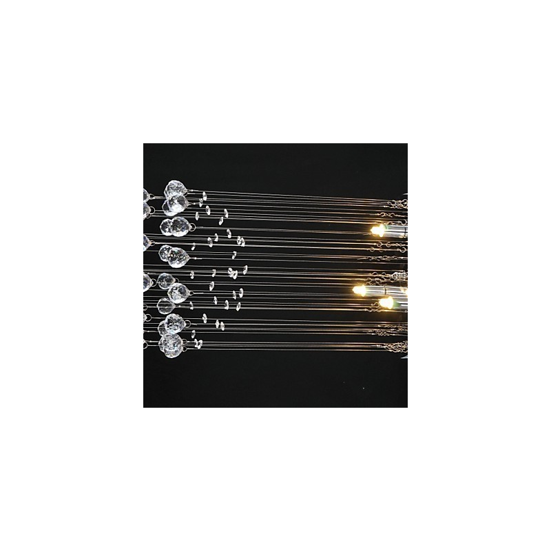 Perinteinen klassinen Crystal Crystal Crystal -metallitaskuteline