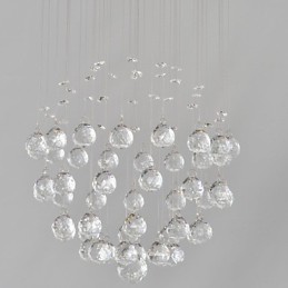 Perinteinen klassinen Crystal Crystal Crystal -metallitaskuteline