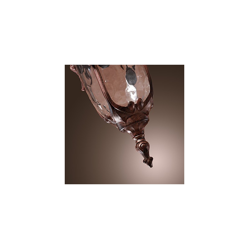 Antiikkivaikutteinen riippuvalaisin 1 valolla