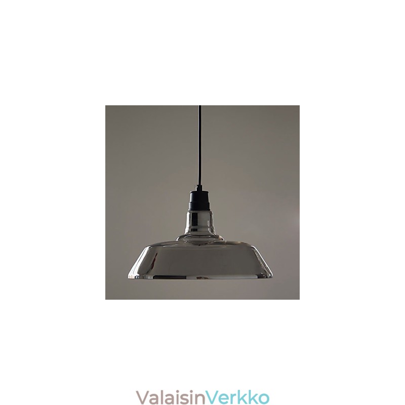 Vintage sähköpinnoitettu riippuvalaisin autotalli
