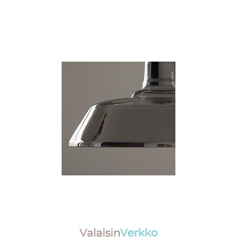 Vintage sähköpinnoitettu riippuvalaisin autotalli