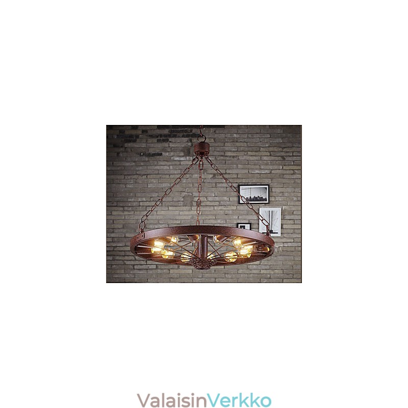 Retro-riippuvalaisin vanhan teollisen riippuvalaisimen tekemiseen