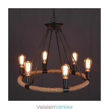 Maalaistyylinen maalaus metalliriippuvalaisin