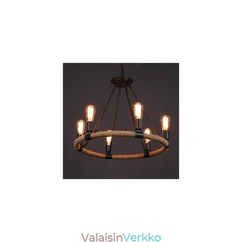 Maalaistyylinen maalaus metalliriippuvalaisin