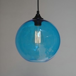 Moderni nykyaikainen perinteinen klassinen maalaismainen Lodge Drum Island Bowl Vintage Lantern Country Globe Glass