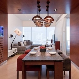 Moderni nykyaikainen maalaus metalliriippuvalaisin