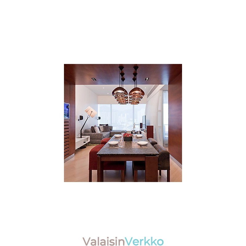 Moderni nykyaikainen maalaus metalliriippuvalaisin