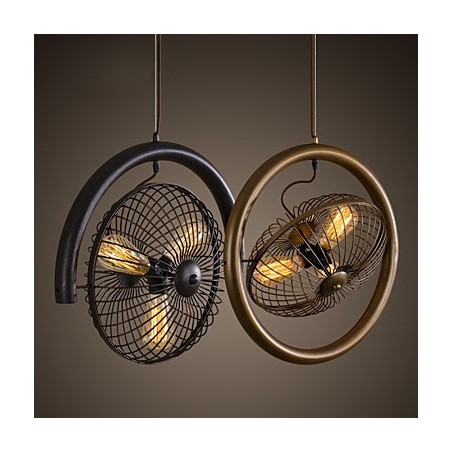 Retro Classic Metal Kattotuuletin Valot Yksinkertaiset riippuvalaisimet Cafe riippuvalaisin Retro Classic Metal Kattotuuletin Valot Yksinkertaiset riippuvalaisimet Cafe riippuvalaisin