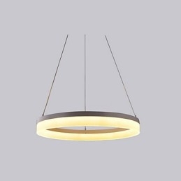 1 sormus 3 sormusta Art Deco kattokruunu 60cm ripustettu valo 36W