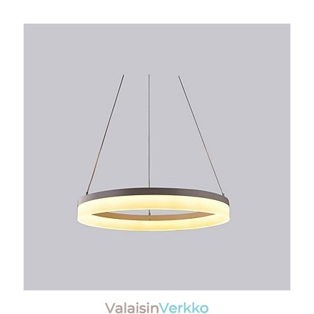1 sormus 3 sormusta Art Deco kattokruunu 60cm ripustettu valo 36W 1 sormus 3 sormusta Art Deco kattokruunu 60cm ripustettu valo 36W