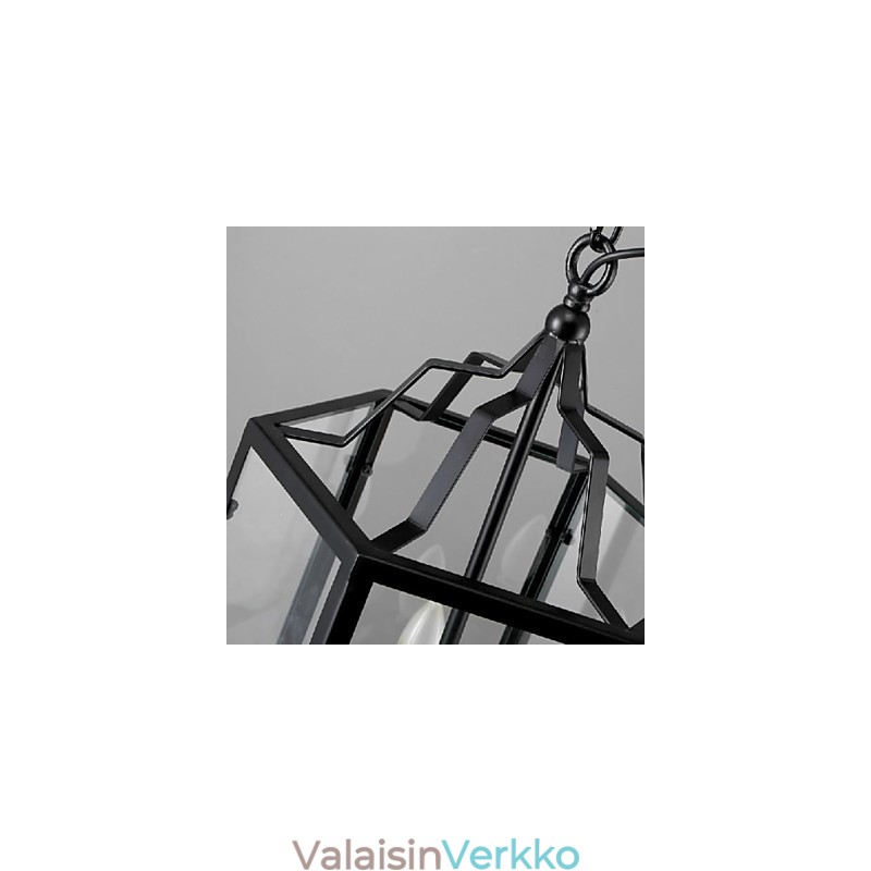 Perinteinen Klassinen Vintage Retro Lyhty Country Mini Style Maalaus Metal Riipus Valoruokailu