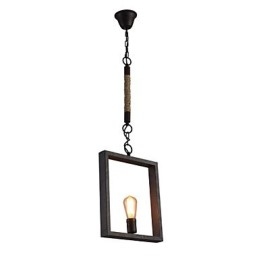 Pendant Rustic Lodge Vintage Retro Ruokailu Ostoskauppa Metalli