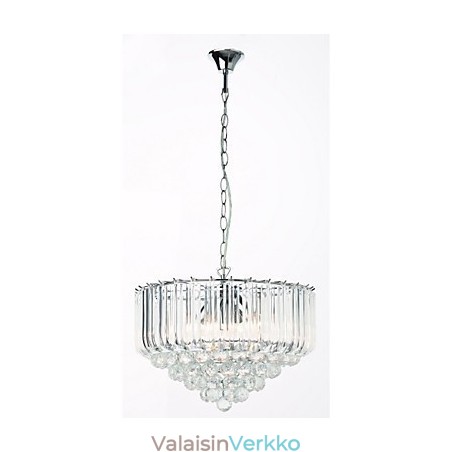 Moderni akryylikristallityylinen kattokruunu 5 valoa Moderni akryylikristallityylinen kattokruunu 5 valoa