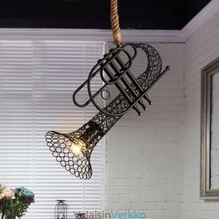 American Country Hamppupitsi T Retro koristeellinen kattokruunu