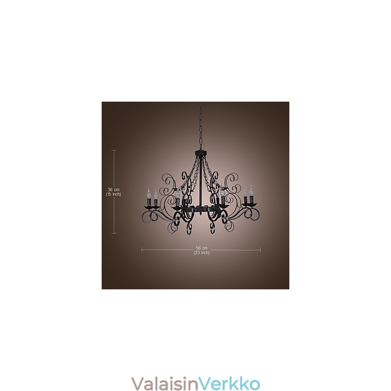 Perinteinen klassinen kynttilätyylinen muut kattokruunu