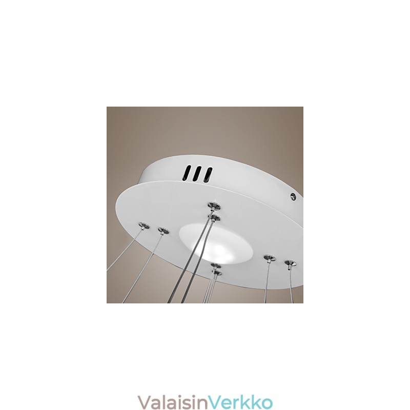 Moderni design riippuvalaisin 4 korkealaatuinen akryyli kaksoisrengas istuvuus