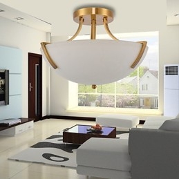 Rustic Lodge Vintage Mini Style -maalaus metalliriippuvalaisin