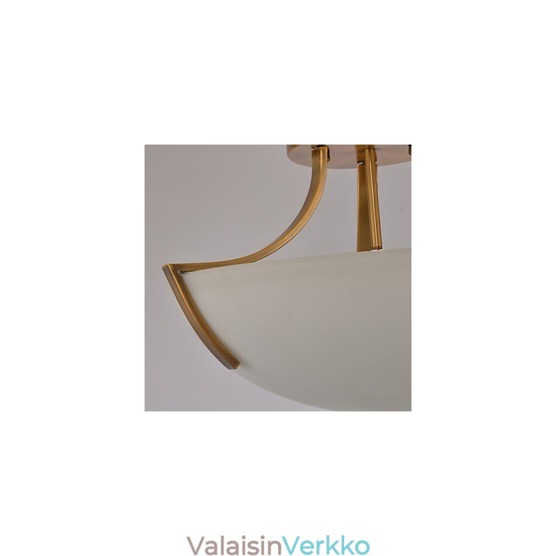 Rustic Lodge Vintage Mini Style -maalaus metalliriippuvalaisin