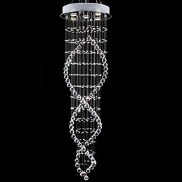 Moderni nykyaikainen perinteinen klassinen maalaismainen Lodge Vintage Country Island kristalli galvanoitu metalliriippuvalaisin