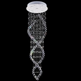 Moderni nykyaikainen perinteinen klassinen maalaismainen Lodge Vintage Country Island kristalli galvanoitu metalliriippuvalaisin