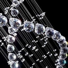 Moderni nykyaikainen perinteinen klassinen maalaismainen Lodge Vintage Country Island kristalli galvanoitu metalliriippuvalaisin