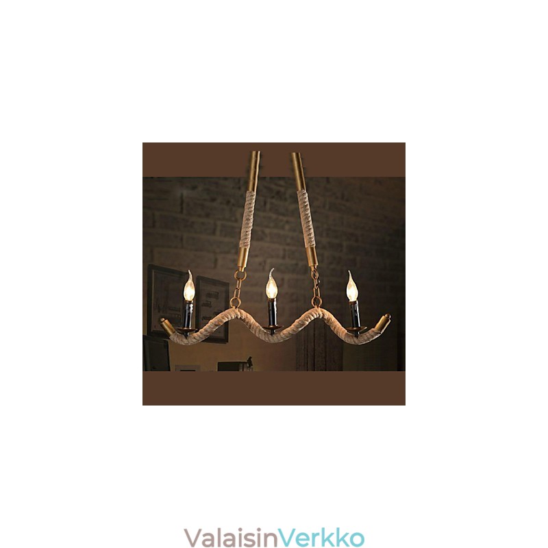 Perinteinen Classic Vintage Retro Lantern Country Galvanoitu metalliriippuvalaisin