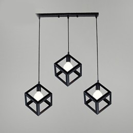 Retro mini-tyylinen maalaus metalliriippuvalaisin