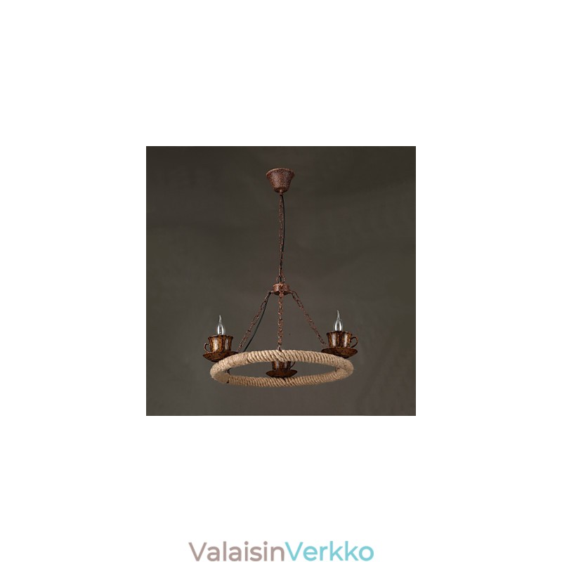 Vintage Country Painting metalliriippuvalaisin Autotalli