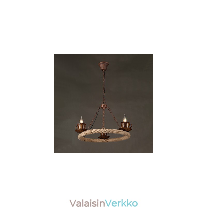 Vintage Country Painting metalliriippuvalaisin Autotalli