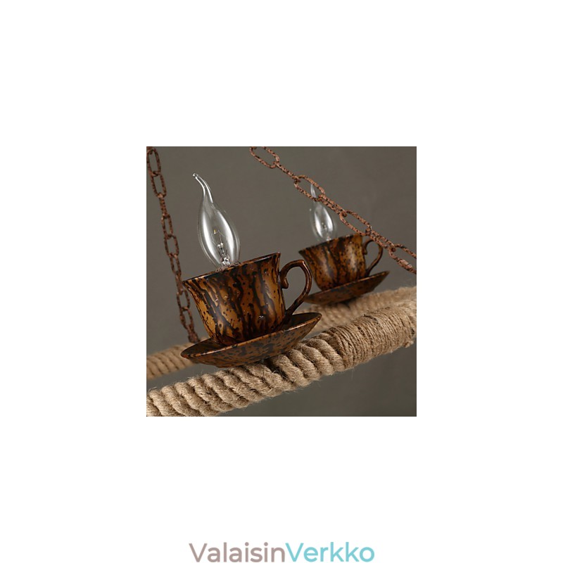 Vintage Country Painting metalliriippuvalaisin Autotalli