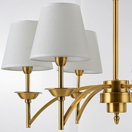 Puhdasvalkoinen moderni nykyaikainen koristeellinen design-riippuvalaisinperhe