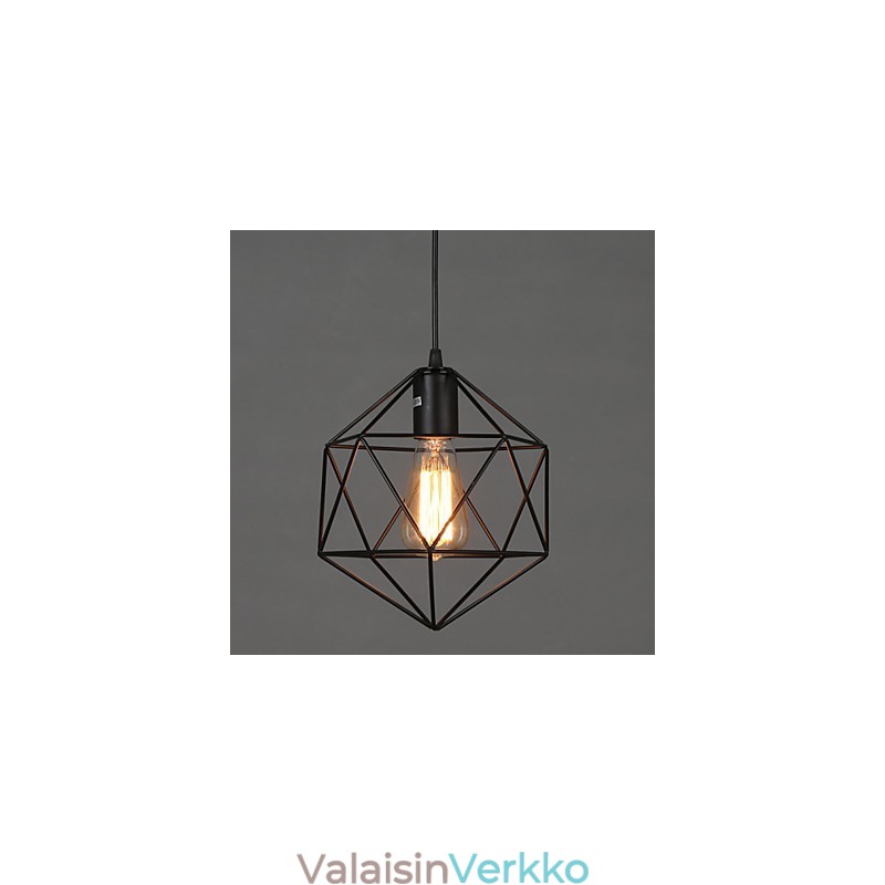 Geometrinen viiva Diamond Takorauta Kattokruunu Riipus Valo Moderni Nykyaikainen