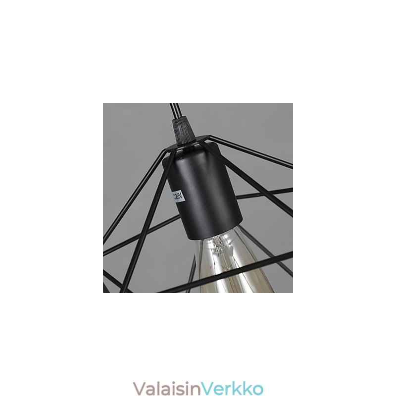 Geometrinen viiva Diamond Takorauta Kattokruunu Riipus Valo Moderni Nykyaikainen