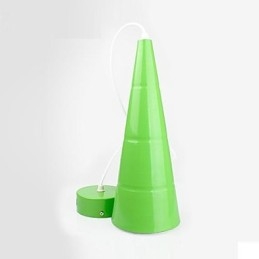 Moderni nykyaikainen maapallomaalaus metalliriippuvalaisin