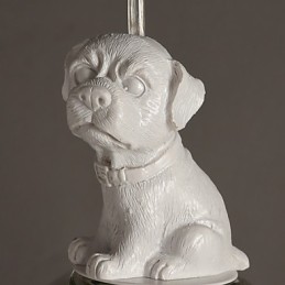 Sarjakuva Dog Droplight Taipei Rural Glass Individuality Creative Pieni pisaralamppu
