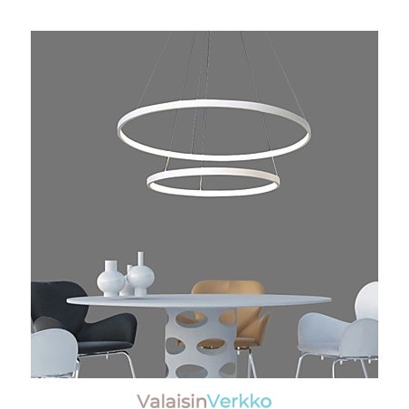 Riippuvalaisin Moderni design Laadukas kaksi sormusta Riippuvalaisin Moderni design Laadukas kaksi sormusta