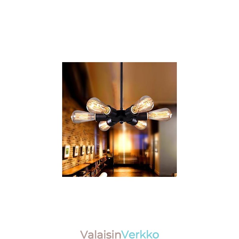 American Country Industrial Wind Six Head maailmanpyörän droplight