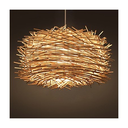 Eurooppalainen ja amerikkalainen tiheä rottinkikankainen kattokruunu