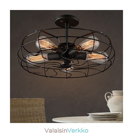 American Country Industrial Designer -valaisin Henkilökohtainen lamppu Eurooppalaiset retrotuuletinlamput American Country Industrial Designer -valaisin Henkilökohtainen lamppu Eurooppalaiset retrotuuletinlamput