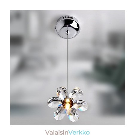 Moderni nykyaikainen kristalli minityylinen galvanoitu riippuvalaisin Moderni nykyaikainen kristalli minityylinen galvanoitu riippuvalaisin