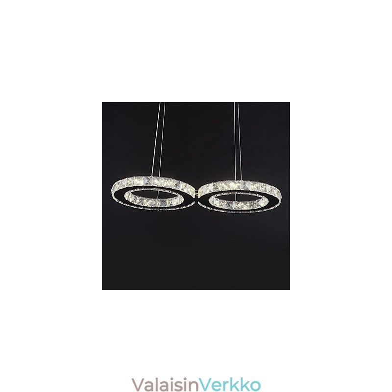 Moderni nykyaikainen kristallikromimetalliriippuvalaisin