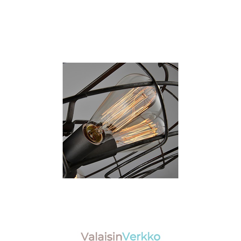 American Country Industrial Designer -valaisin Henkilökohtainen lamppu Eurooppalaiset retrotuuletinlamput