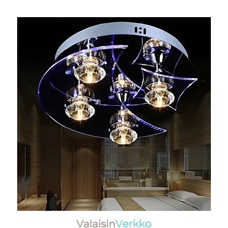 Kattokruunu Modern Crystal Living 4 valoa Kattokruunu Modern Crystal Living 4 valoa