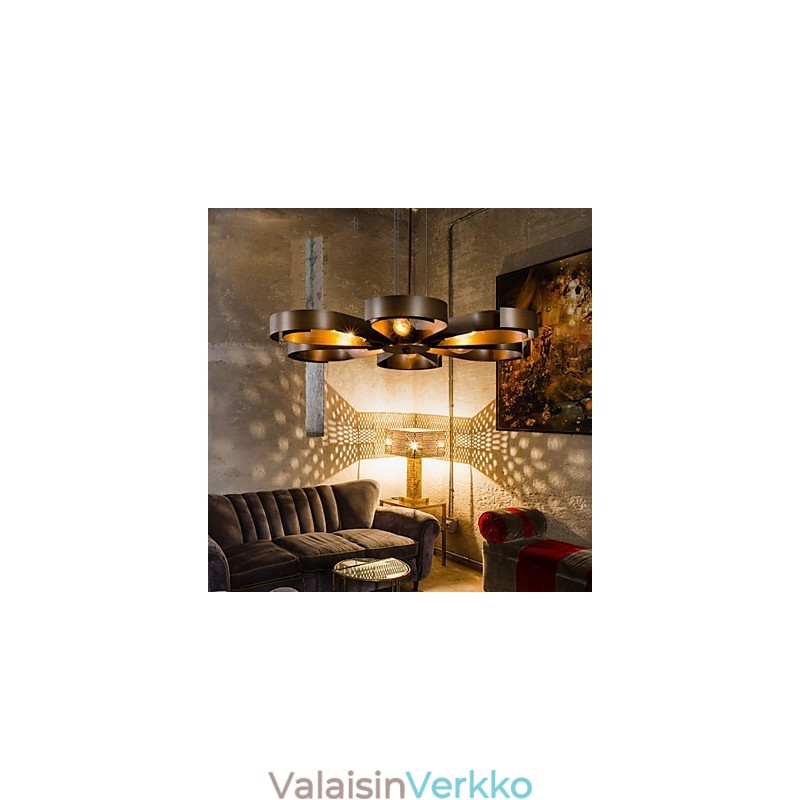 Retro klassiset metalliset kattovalot Yksinkertaiset riippuvalaisimet Cafe-riippuvalaisimet