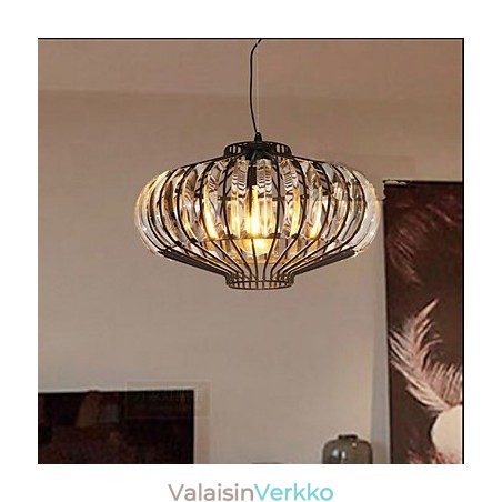 Yksinkertainen kristallikruunu kattokruunu rautataide Creative Yksinkertainen kristallikruunu kattokruunu rautataide Creative