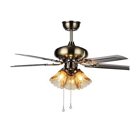 Kattotuulettimet Luxe Eco Modern Kattotuuletin Vaaleilla 42 tuuman lavoilla harjattu teräsviimeistely Kattotuulettimet Luxe Eco Modern Kattotuuletin Vaaleilla 42 tuuman lavoilla harjattu teräsviimeistely
